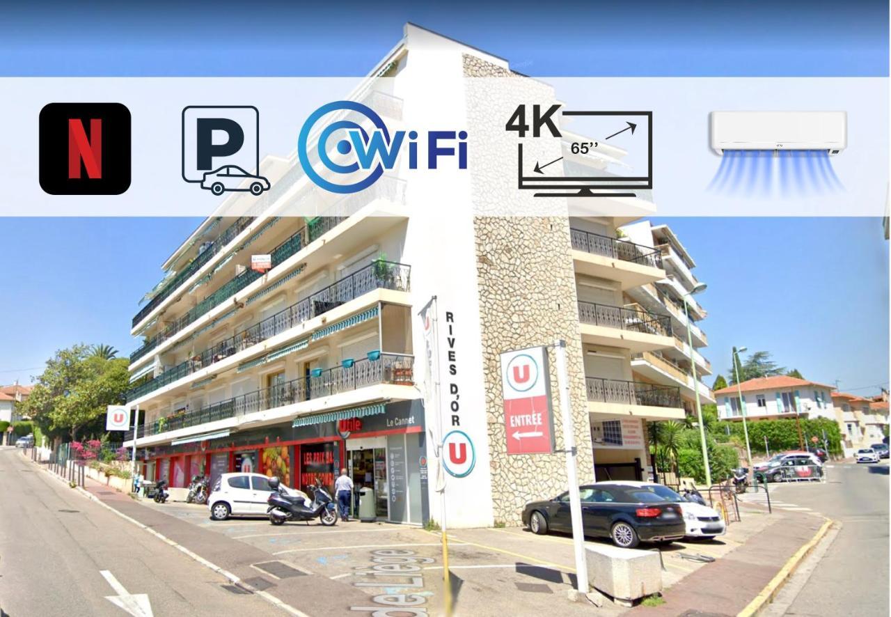 Magnifique Appartement Le Cannet,Cannes, Parking, Wifi المظهر الخارجي الصورة