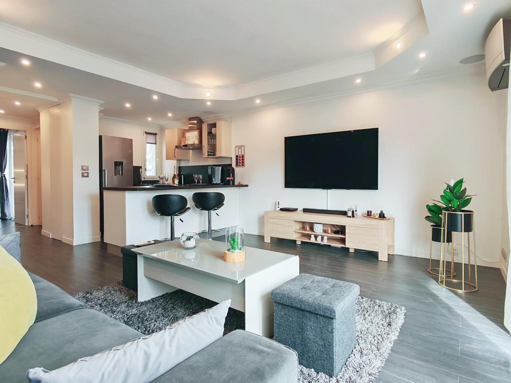 Magnifique Appartement Le Cannet,Cannes, Parking, Wifi المظهر الخارجي الصورة